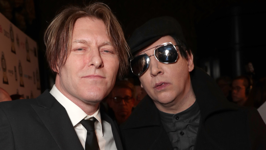 Tyler Bates (l.) und Marilyn Manson am 16. Februar 2017 bei den 7th Annual Guild Of Music Supervisors Awards in Los Angeles